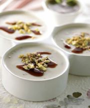 Cooked Cream with Chios Mastiha and Pistachios